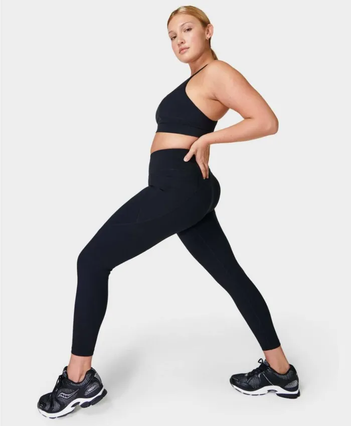 Sweaty Betty Power 78 Workout Leggings Black Clothing Pocketed