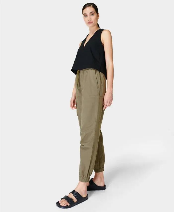Sweaty Betty Quinn Cargo Pants Birch Green Clothing Pants