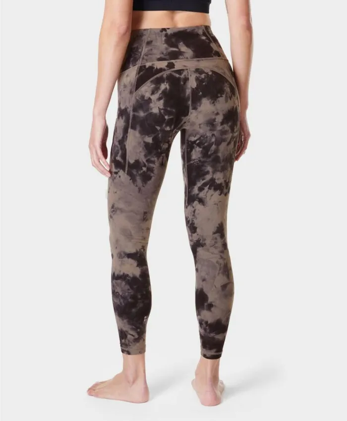 Sweaty Betty Super Soft 78 Yoga Leggings Mocha Brown Spray Dye Clothing 78 Length Sweaty Betty Super Soft 78 Yoga Leggings Mocha Brown Spray Dye Clothing 78 Length
