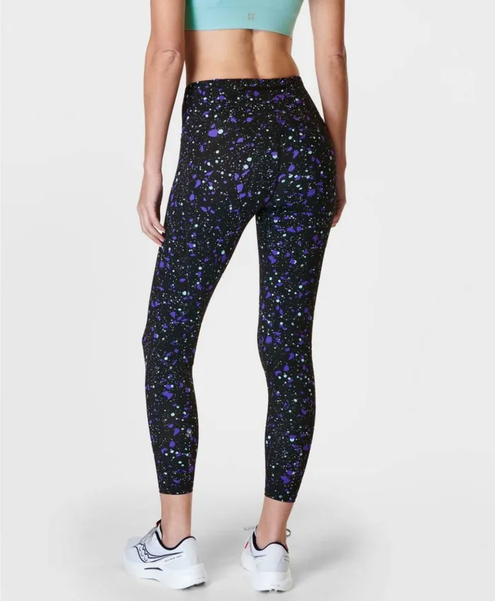 Sweaty Betty Zero Gravity 78 Running Leggings Purple Marble Terazzo Print Clothing 78 Length Sweaty Betty Zero Gravity 78 Running Leggings Purple Marble Terazzo Print Clothing 78 Length