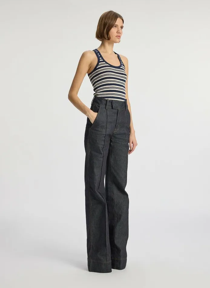 Swim Women ALC Simon Raw Denim Jean Raw Denim