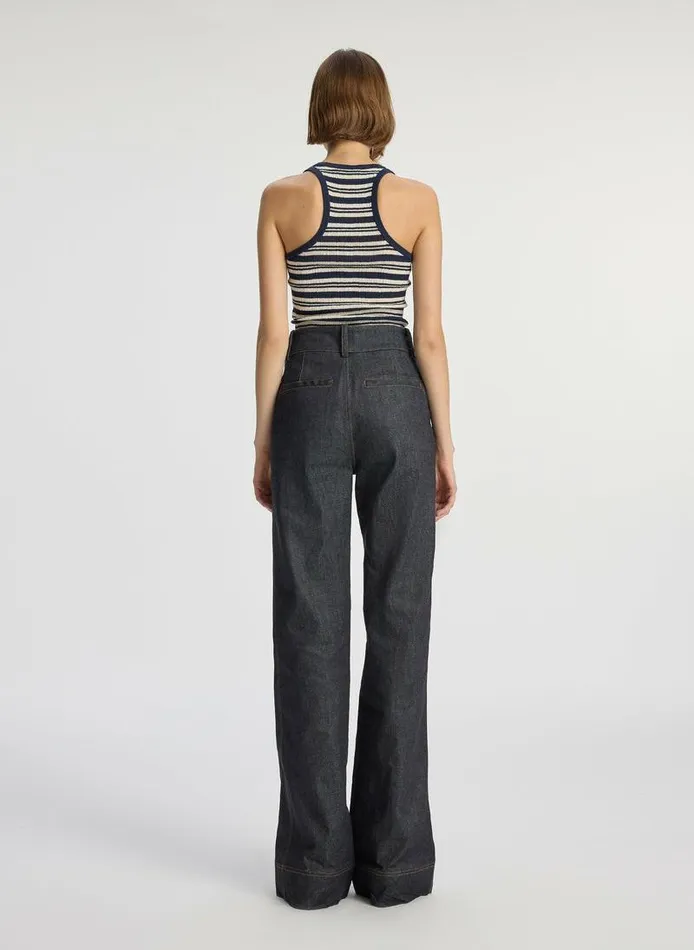 Swim Women ALC Simon Raw Denim Jean Raw Denim Swim Women ALC Simon Raw Denim Jean Raw Denim