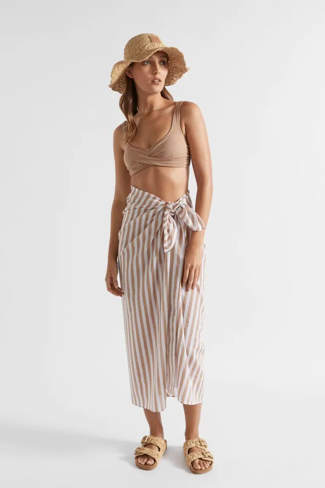 Swimwear Woman Seed Heritage Textured Bikini Barley