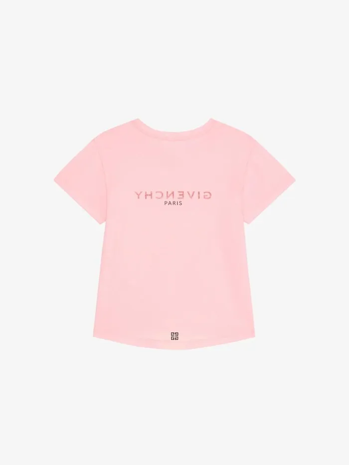 TShirt In Printed Jersey Light Pink Kids Givenchy