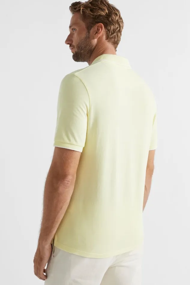 TShirts and Sweaters Man Seed Heritage Core Polo Pale Yellow