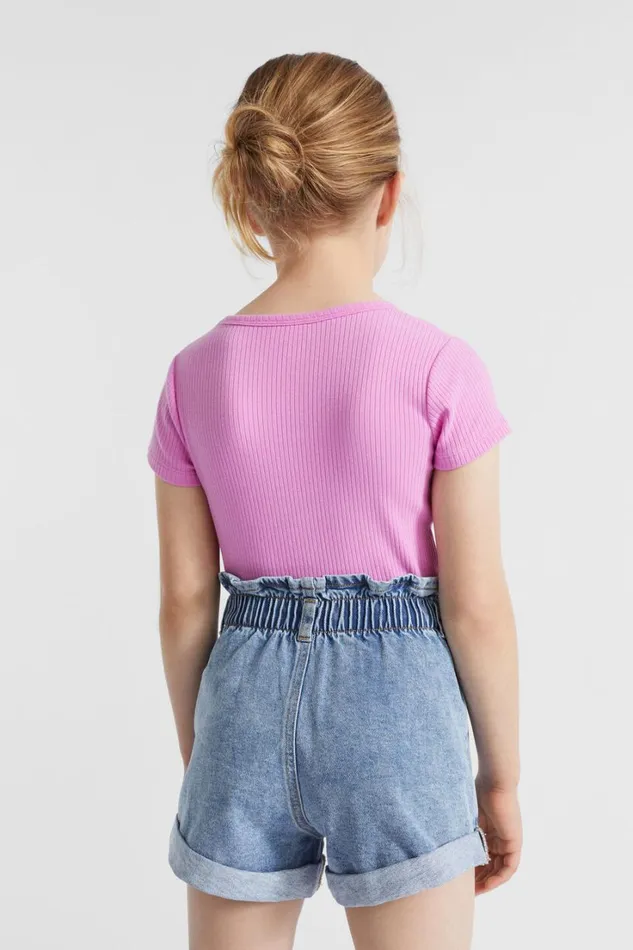 TShirts and Tops Girl Seed Heritage Core Rib Tee Lily