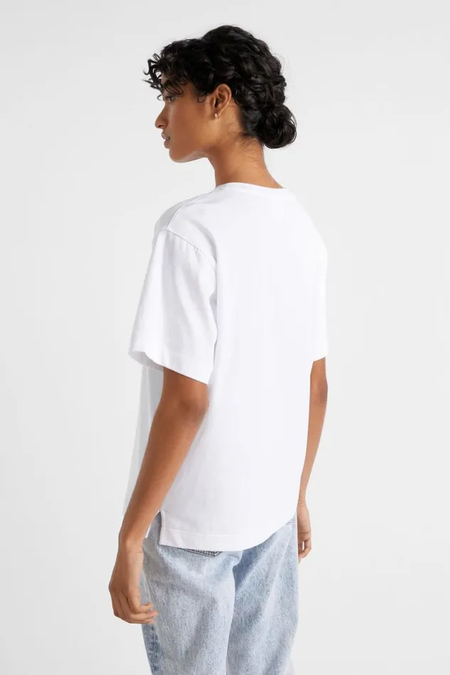 TShirts and Tops Woman Seed Heritage Core Boyfriend Tee Whisper White