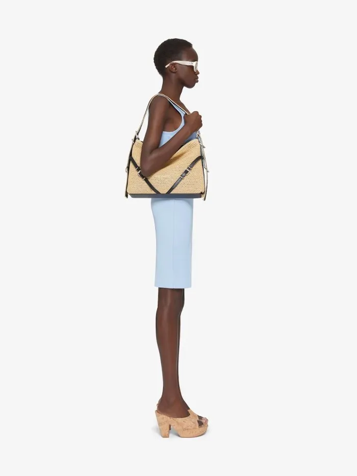 Tank Dress In Cotton With 4g Detail Sky Blue Women Givenchy Dresses