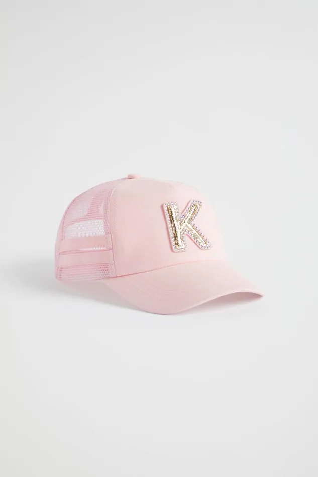 The AZ Of Initials Girl Seed Heritage Glitter Initial Cap K