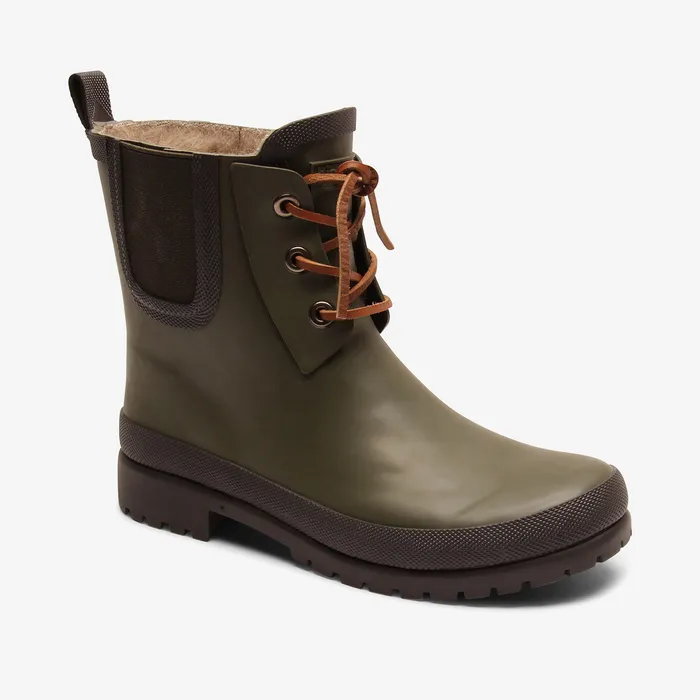 Thermo boots rain wool green Green bisgaardshoes KIDS