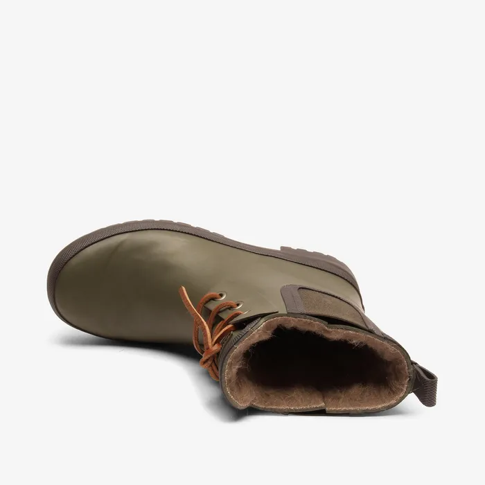 Thermo boots rain wool green Green bisgaardshoes KIDS