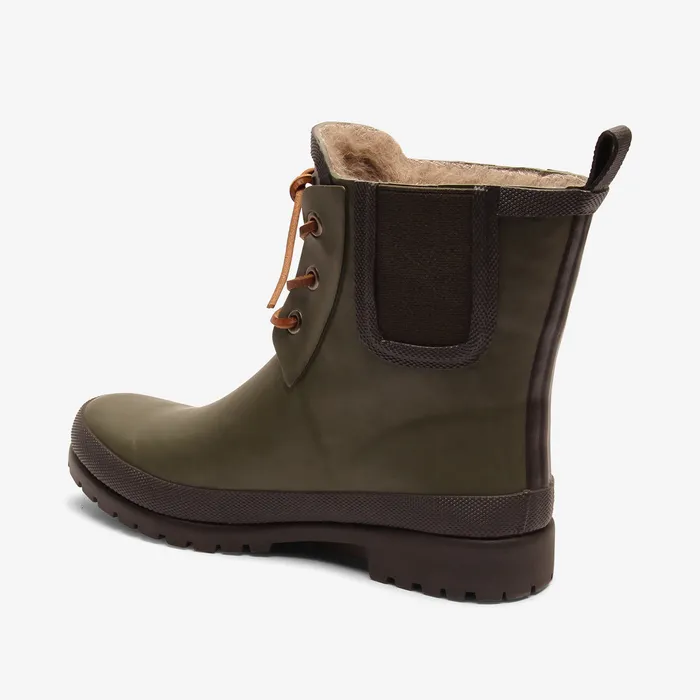 Thermo boots rain wool green Green bisgaardshoes KIDS