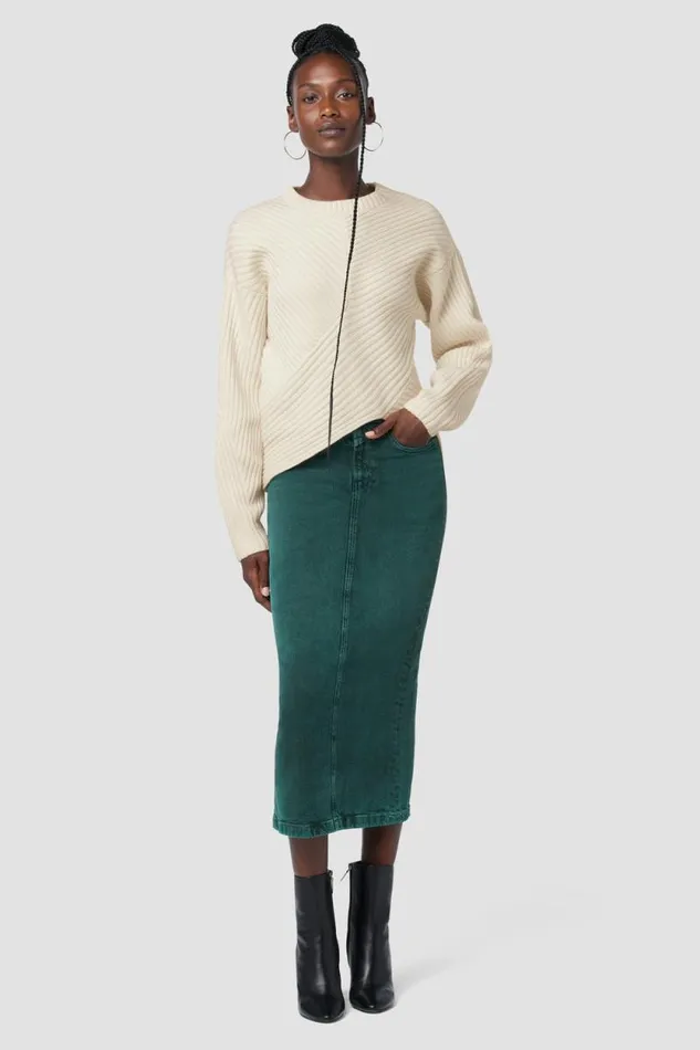 Tops and Sweaters Women Hudson Jeans Front Wrap Sweater White Rabbit Tops and Sweaters Women Hudson Jeans Front Wrap Sweater White Rabbit