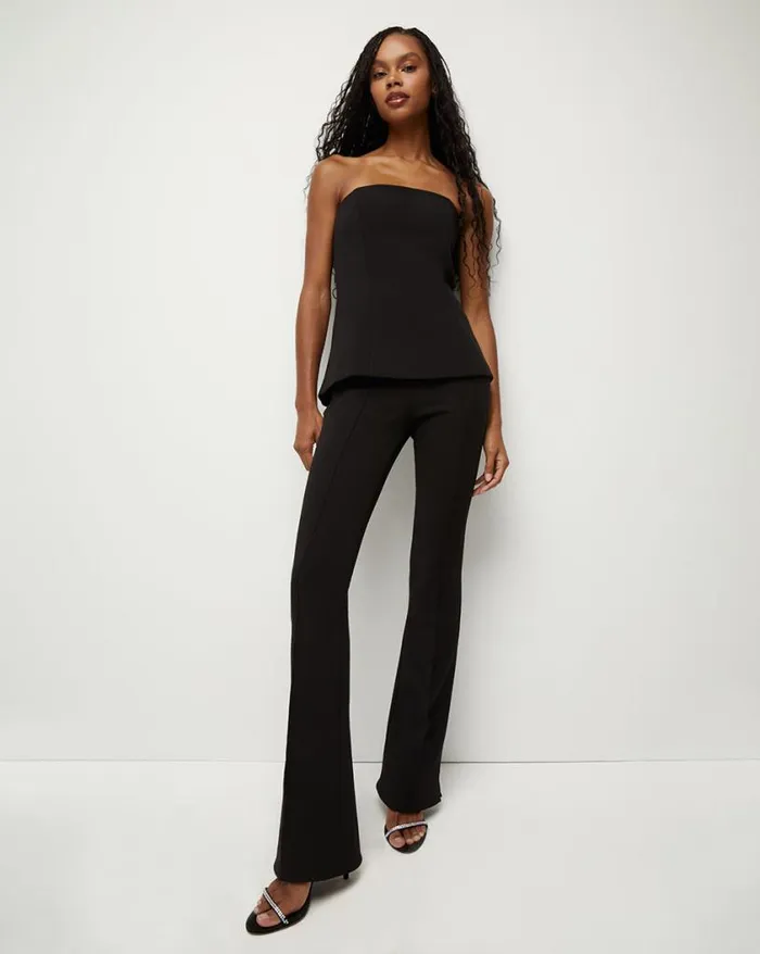Tops and Tees Shop Veronica Beard Astrid Strapless Top Black