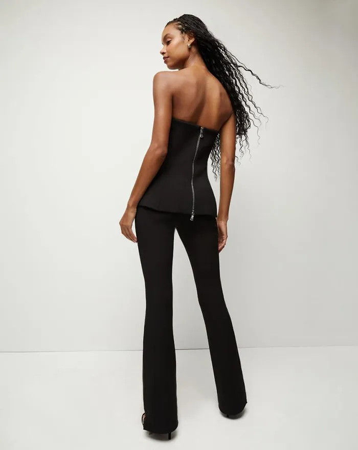 Tops and Tees Shop Veronica Beard Astrid Strapless Top Black