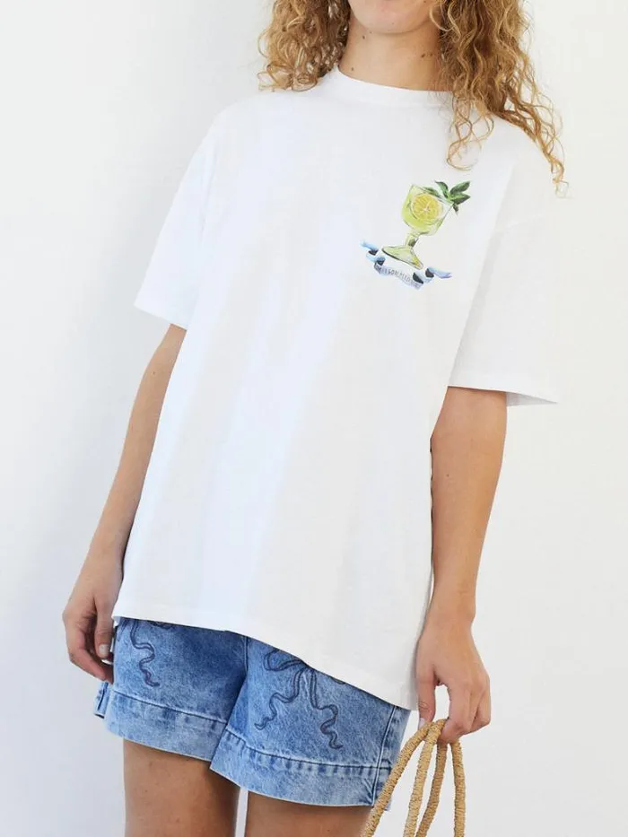 Tops Shop Lisa Says Gah Limoncello Tee