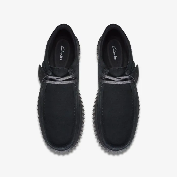 Torhill Hi Black Suede WomenMen Clarks Boots and Booties