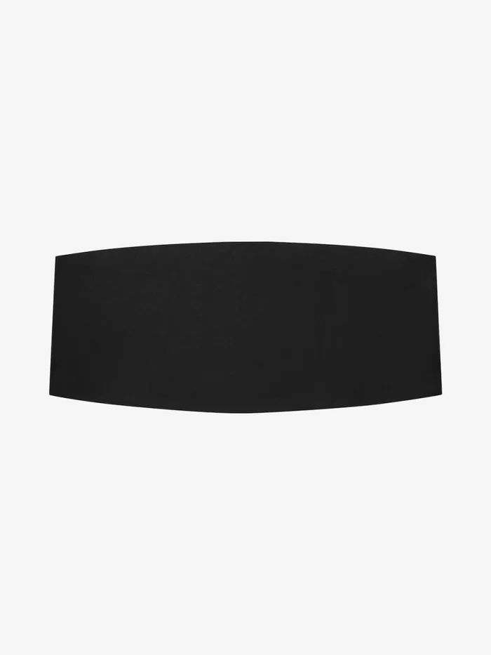 Tuxedo Belt In Silk Black Men Givenchy Belts