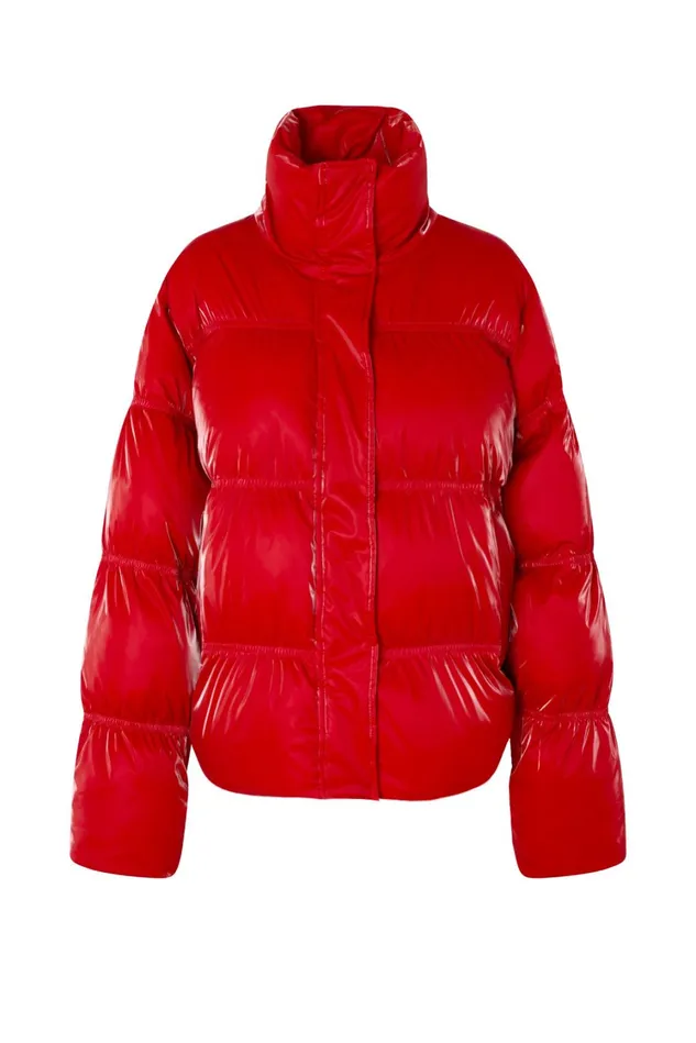 Valencia Puffer Jacket 8211 Savvy Red Women Cras Jackets