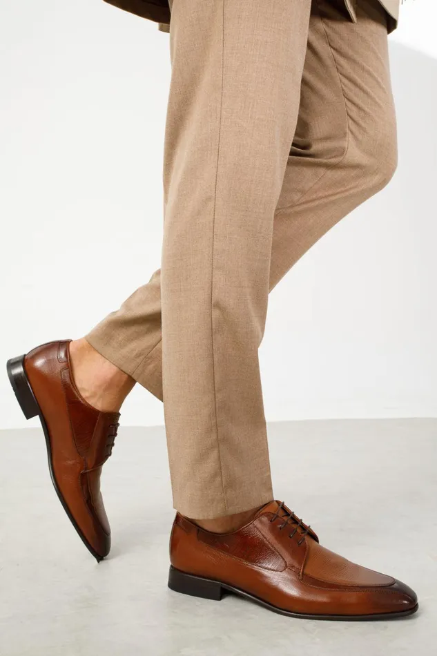 Vinci Leather Dress Shoes The Gardi Tan Leather Derby Shoe 8211 Men