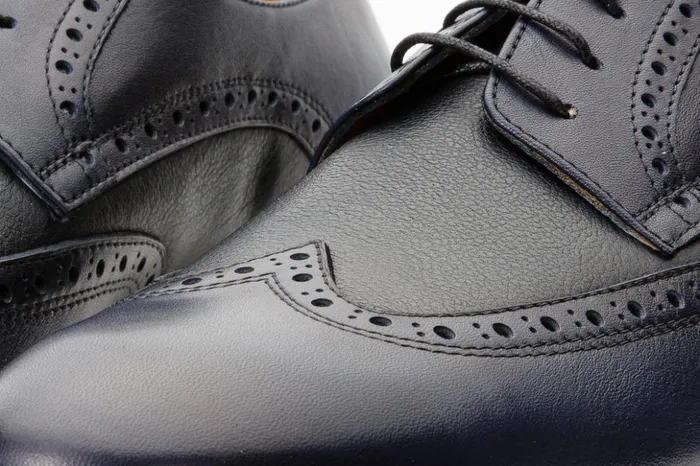 Vinci Leather Dress Shoes The Molise Navy Blue Wingtip Semi Brogue Derby Shoe 8211 Men