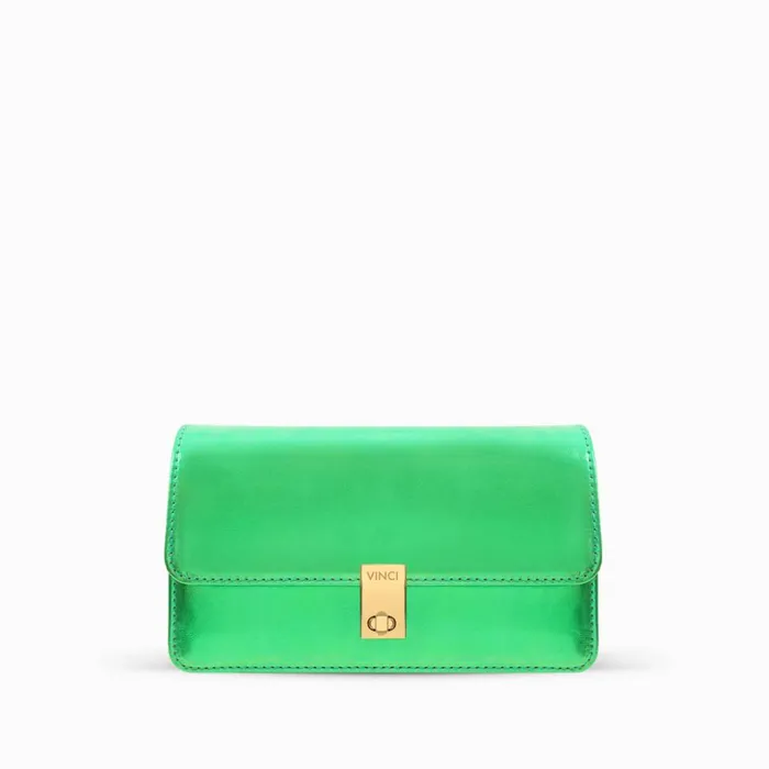 Vinci Leather Sandals The Torola Green Handbag 8211 Women