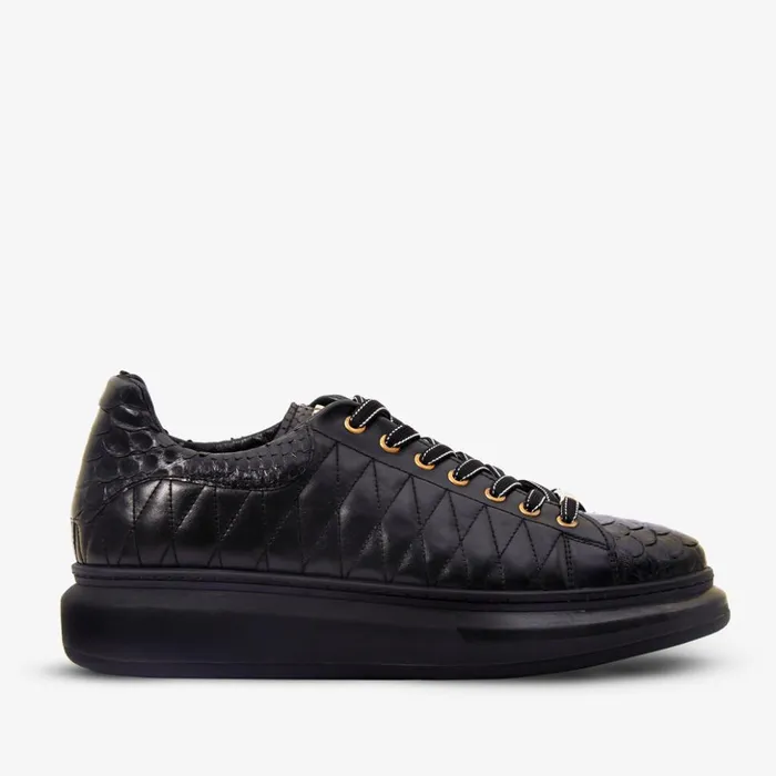 Vinci Leather Sneakers The Adler Black Snk Leather Sneaker Limited Edition 8211 Men