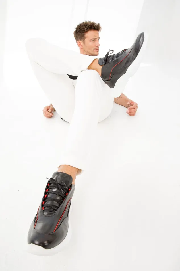 Vinci Leather Sneakers The Graton Black Leather Sneaker 8211 Men