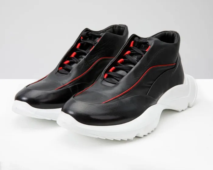 Vinci Leather Sneakers The Graton Black Leather Sneaker 8211 Men