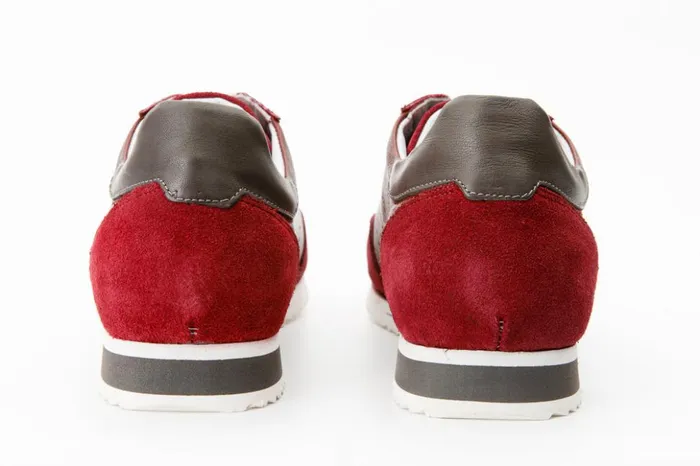 Vinci Leather Sneakers The Rotello Burgundy Leather Sneaker Final Sale 8211 Men