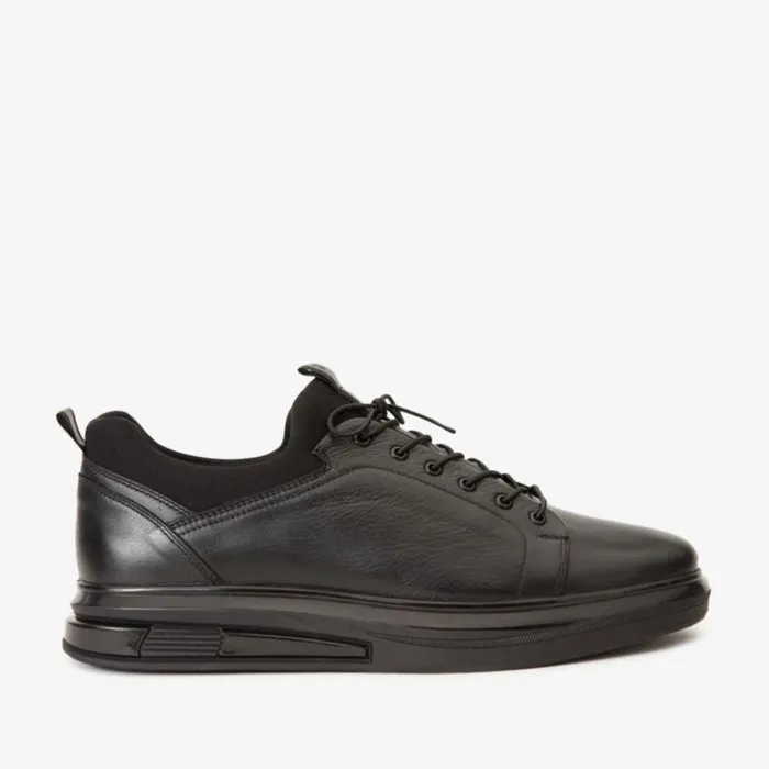 Vinci Leather Sneakers The Vilnius Black Leather Sneaker 8211 Men