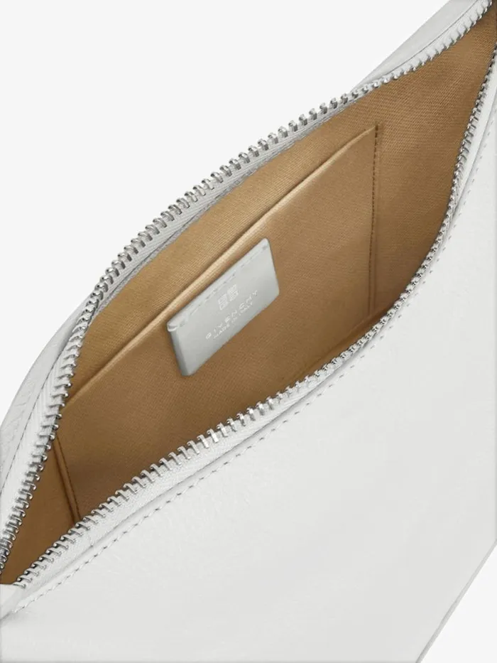 Voyou Crossbody Bag In Leather Ivory Women Givenchy Crossbody Bags