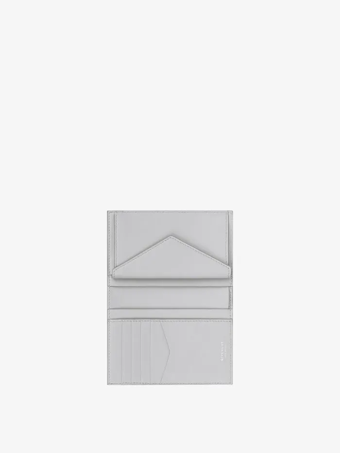 Voyou Wallet In Leather Light Grey Women Givenchy Wallets and Card Holders
