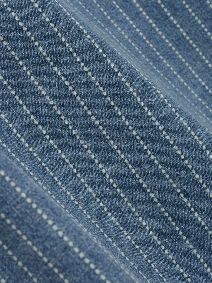 WABASH DENIM SNAP SHIRT Men Rhude Denim