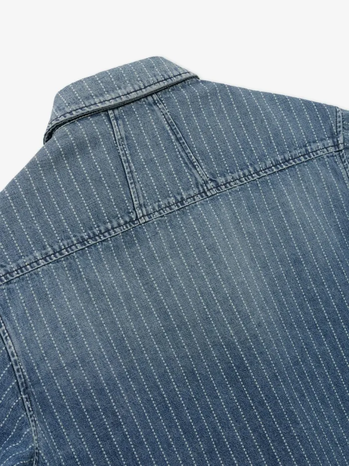 WABASH DENIM SNAP SHIRT Men Rhude Denim