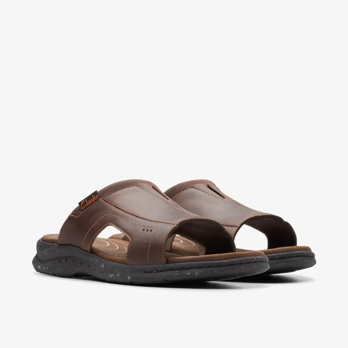 Walkford Band Beeswax Leather Men Clarks Sandals and Flip Flops