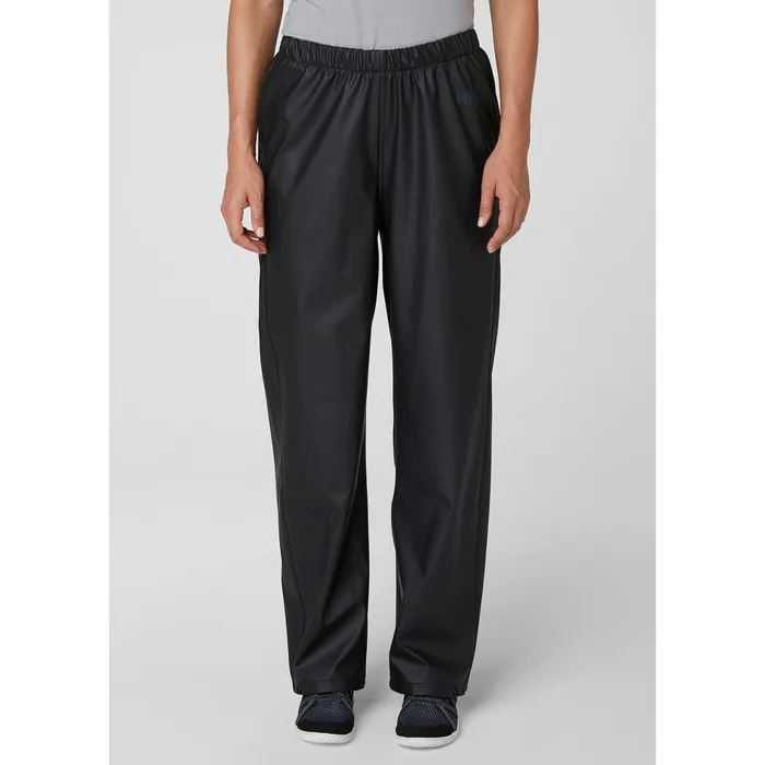Waterproof Pants Women Helly Hansen W MOSS PANT 990 Black