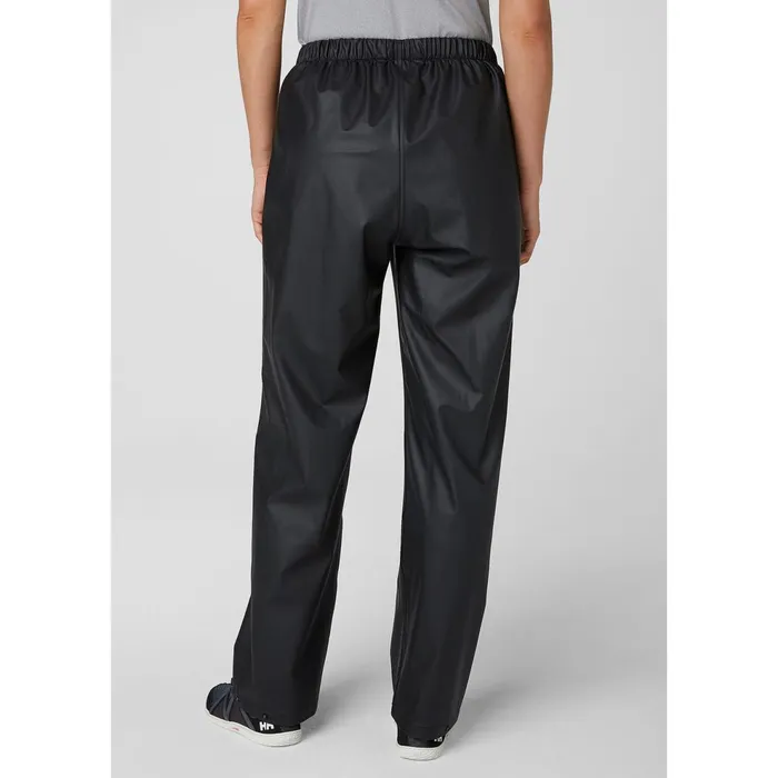 Waterproof Pants Women Helly Hansen W MOSS PANT 990 Black