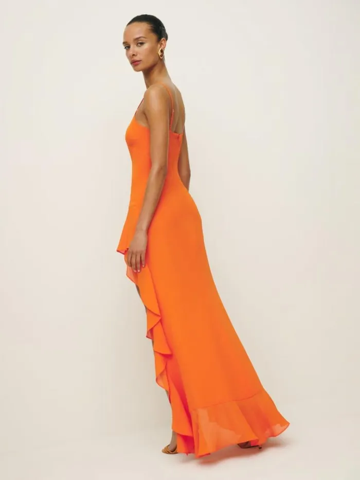 Weddings The Reformation Winola Dress Citrus