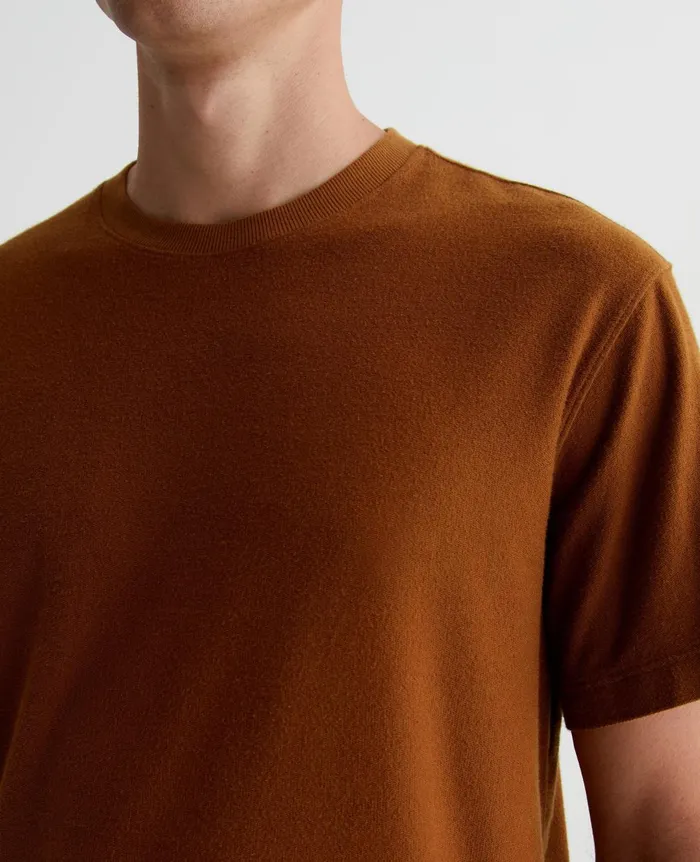 Wesley Crew Tree Bark Men AG Jeans Tees Wesley Crew Tree Bark Men AG Jeans Tees