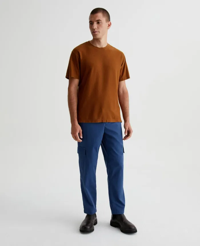 Wesley Crew Tree Bark Men AG Jeans Tees Wesley Crew Tree Bark Men AG Jeans Tees