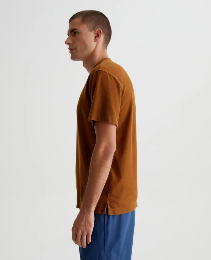 Wesley Crew Tree Bark Men AG Jeans Tees Wesley Crew Tree Bark Men AG Jeans Tees