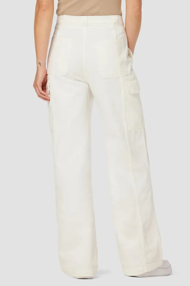 Wide Leg Women Hudson Jeans HighRise Wide Leg Cargo White Wide Leg Women Hudson Jeans HighRise Wide Leg Cargo White