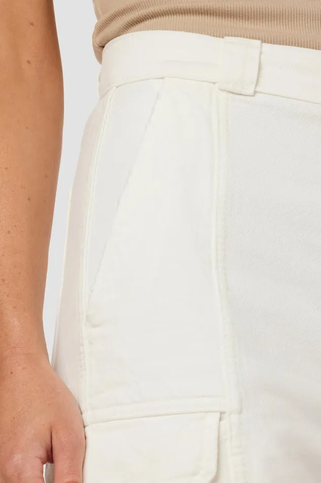 Wide Leg Women Hudson Jeans HighRise Wide Leg Cargo White Wide Leg Women Hudson Jeans HighRise Wide Leg Cargo White