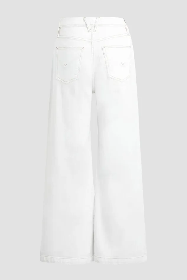 Wide Leg Women Hudson Jeans Jodie HighRise Wide Leg Crop Jean White Wide Leg Women Hudson Jeans Jodie HighRise Wide Leg Crop Jean White
