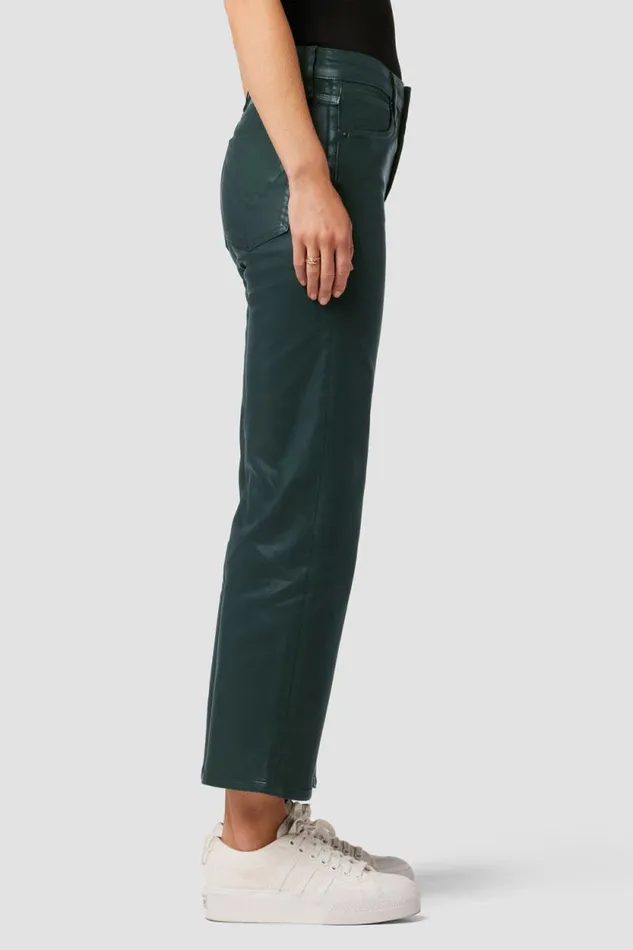 Wide Leg Women Hudson Jeans Rosie HighRise Wide Leg Ankle Jean Coated Scarab Wide Leg Women Hudson Jeans Rosie HighRise Wide Leg Ankle Jean Coated Scarab