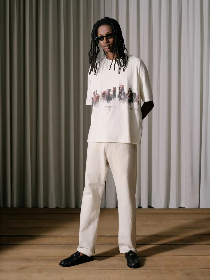 WILD HORSES TEE Men Rhude Tees WILD HORSES TEE Men Rhude Tees