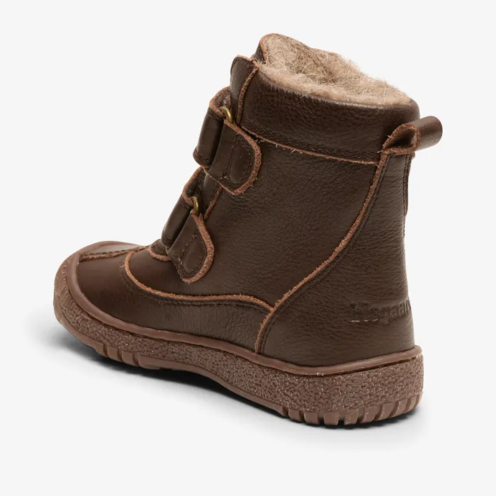 Winter boots KIDS bisgaardshoes ellis tex mocha Brown
