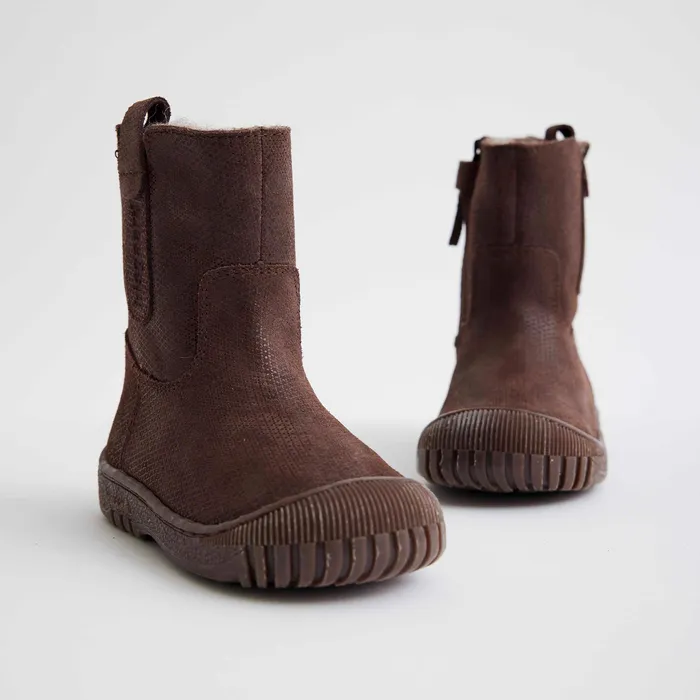 Winter boots KIDS elina tex brown fantasy Brown bisgaardshoes