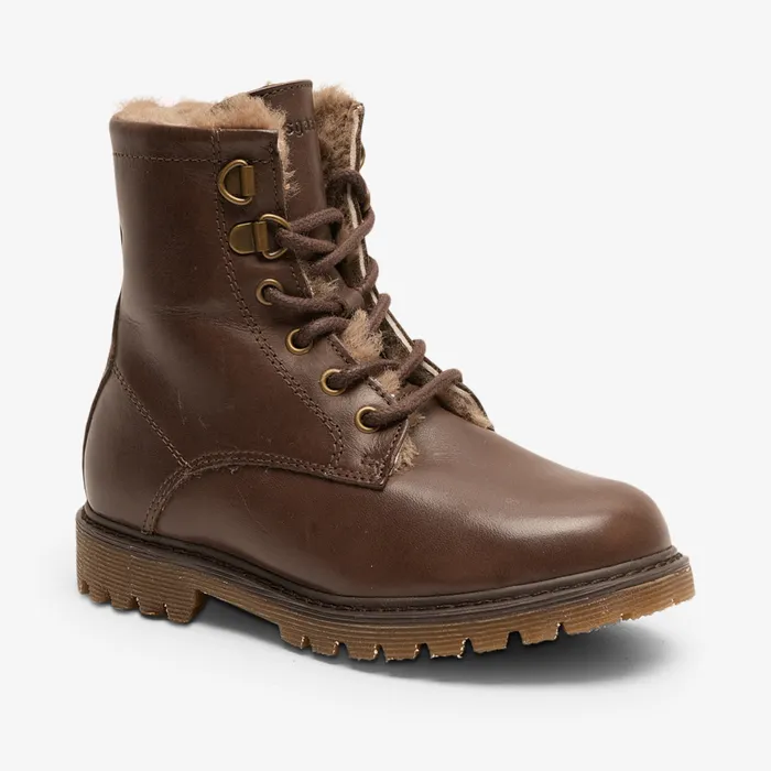 Winter boots KIDS maia lamb coffee Brown bisgaardshoes